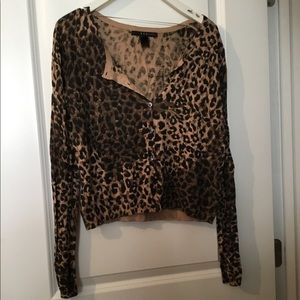 Leopard sweater